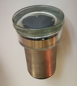 built-in light fixture / LED / round / outdoor