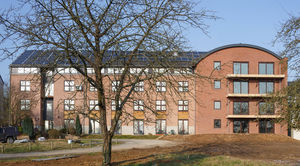 prefab building / for housing developments / wooden / contemporary