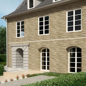 concrete wall cladding panel / gypsum / interior / exterior