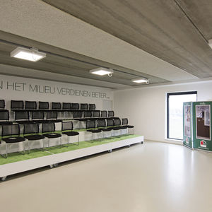 acoustic insulation / blown / interior / wall