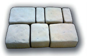 concrete paver / pedestrian / for public spaces