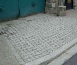 concrete paver / high performance and load / for public spaces
