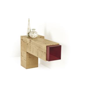 contemporary sideboard table / oak / MDF / rectangular