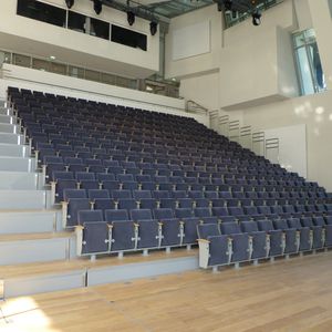 telescopic stadium seating / with hide-away seats