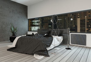 electric radiator / inertia / steel / aluminum