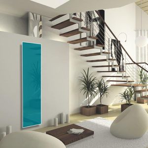 electric radiator / inertia / steatite / tempered glass facing
