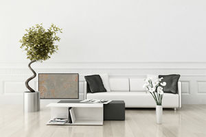 electric radiator / inertia / steel / steatite