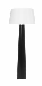 floor-standing lamp / contemporary / fabric / beech