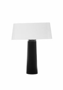 table lamp / contemporary / fabric / beech