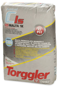 protective mortar / restoration / for concrete / fiberglass-reinforced