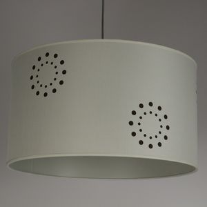 pendant lamp / contemporary / fabric / handmade