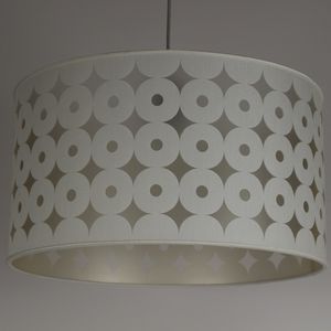 pendant lamp / contemporary / fabric / handmade