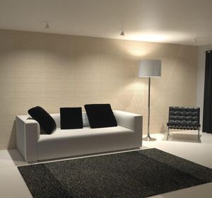 interior tile / wall-mounted / marble / limestone