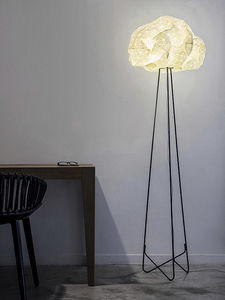 floor lamp / original design / fabric