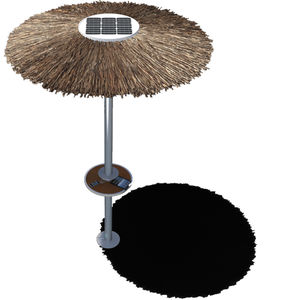 mobile phone charging station / street / solar / urban