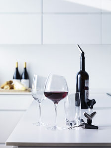 stemware glass / wine / blown glass