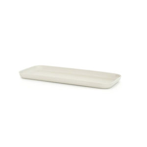 food-grade melamin serving tray / bamboo fiber / home
