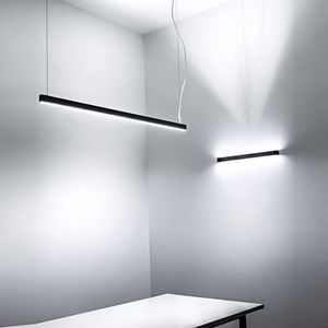 suspended lighting profile / wall-mounted / ceiling / LED