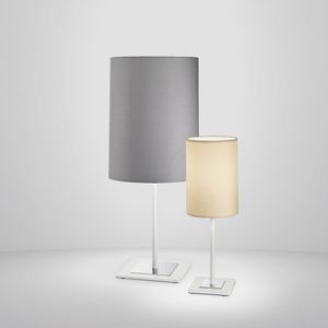 table lamp / contemporary / fabric / halogen
