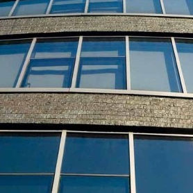stick system curtain wall / aluminum and glass / high-resistance / with integrated insulation