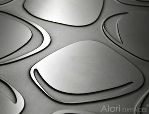 aluminum decorative panel / for interior / for false ceilings / for exterior fittings