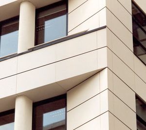 composite cladding / polished / panel / stone look