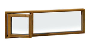 swing window / wooden