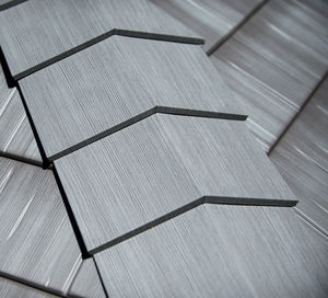 metal shingle / for roofs
