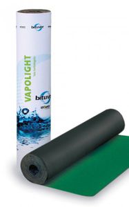 polyester waterproofing membrane / roof / roll / with vapor barrier
