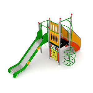 HDPE play structure / stainless steel / galvanized steel / for playgrounds