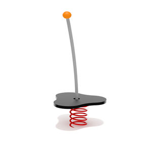 plastic spring rocker / steel / 2-seater