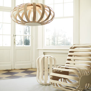 pendant lamp / contemporary / oak / Corian®