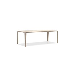 contemporary table / oak / solid wood / ash