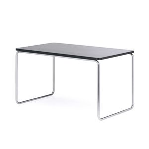 Bauhaus design boardroom table / beech / steel / rectangular