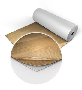 PVC dance floor / for permanent installation / wood look / scratch resistant