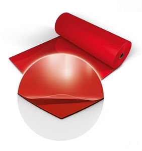 PVC dance floor / high-gloss finish / scratch resistant