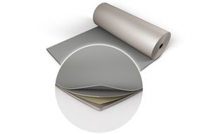 PVC dance floor / for permanent installation / non-slip / loose-lay