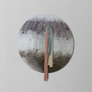 contemporary coat hook / metal / multiple