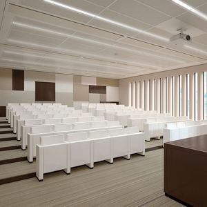 interior acoustic panel / fabric / metal / decorative