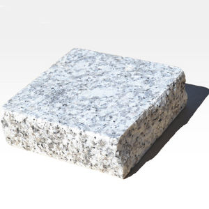 outdoor tile / for floors / granite / flamed