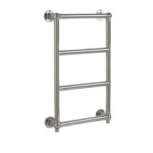 electric towel radiator / hot water / rectangular / brass