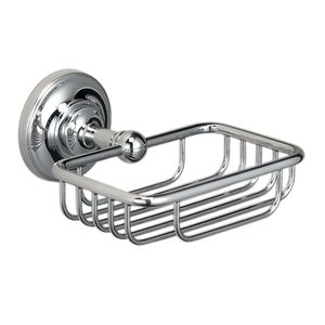 wall-mounted soap dish / metal