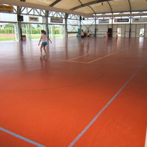 decorative coating / floor / synthetic resin / textured
