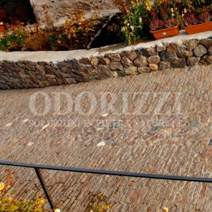 porphyry paver / drive-over / pedestrian / for public spaces