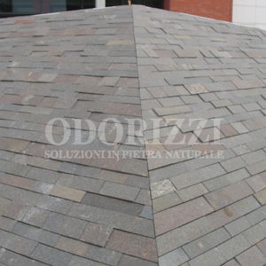 porphyry paver / anti-slip / frost-resistant / outdoor