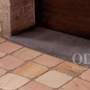 stone paving slab / pedestrian / for public spaces / outdoor