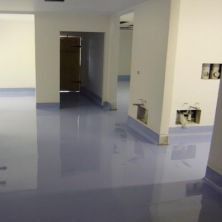 smoothing coating / finishing / floor / polyurethane