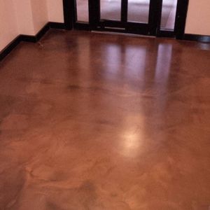 decorative coating / floor / epoxy / for concrete