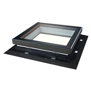 fixed roof window / PVC / double-glazed