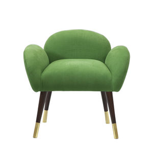 contemporary dining chair / upholstered / with armrests / custom